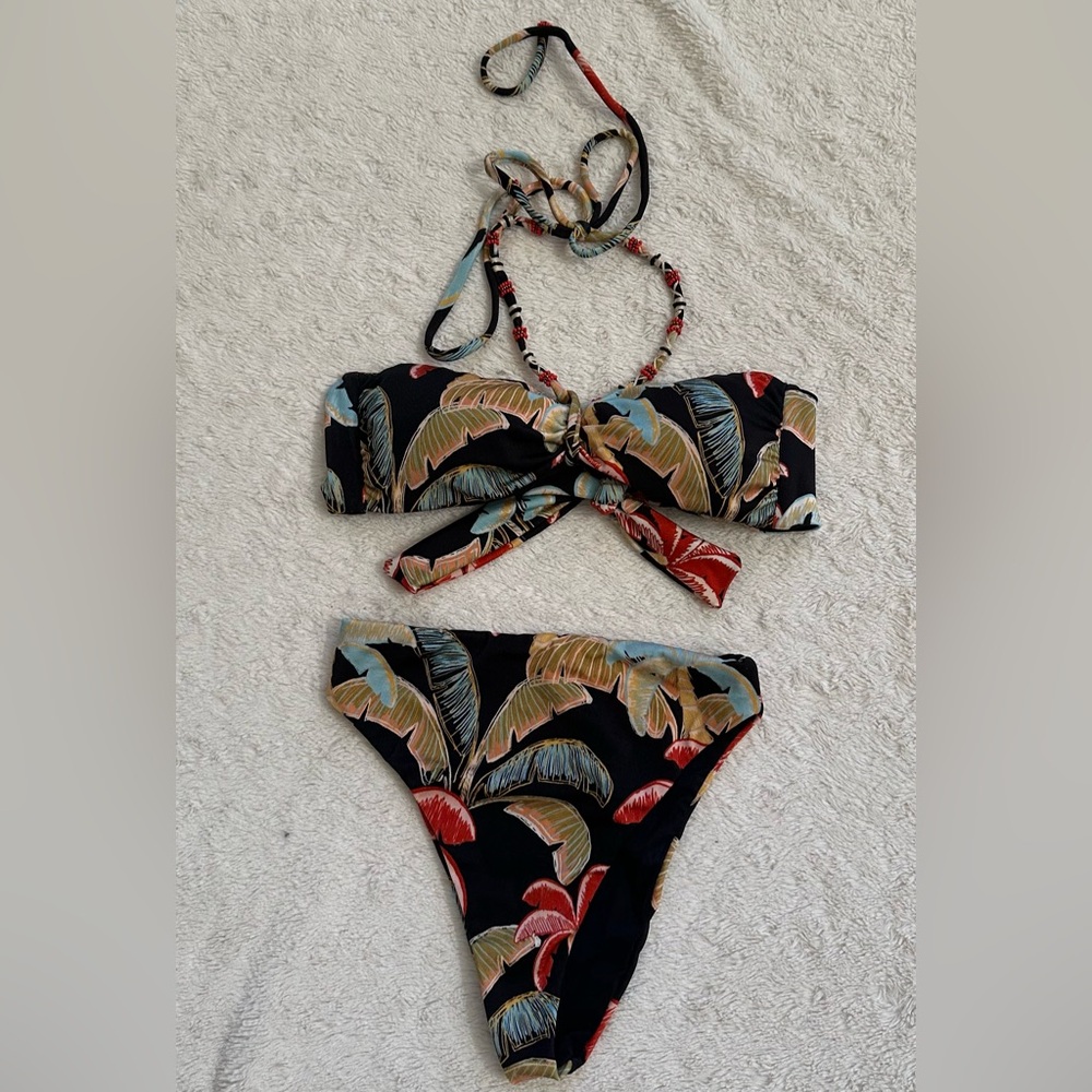 FARM Rio Coconut Night Bikini Set S/M - Picture 9 of 16
